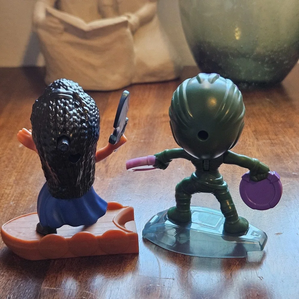 LOT of 2 Black Panther Wakanda Forever McDonald's Happy Meal‎ Toys 2022